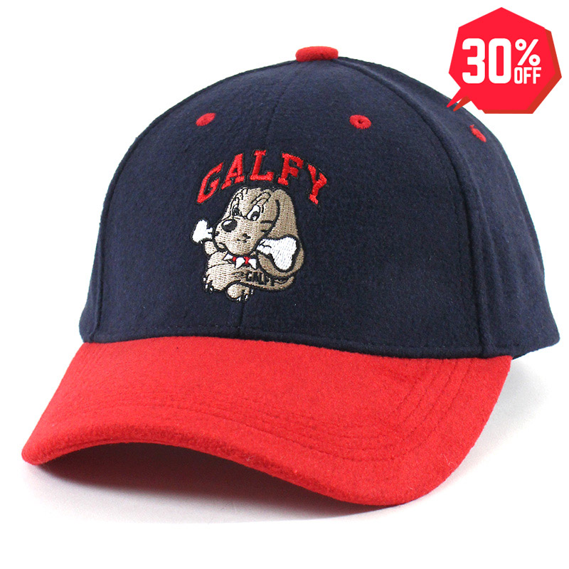 画像1: 【30%OFF】GALFY(ガルフィー) “わんわん大学 CAP” (1)